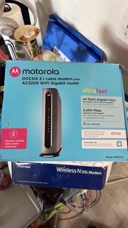 Modem with router