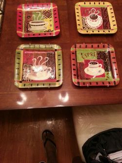 Coffee plates