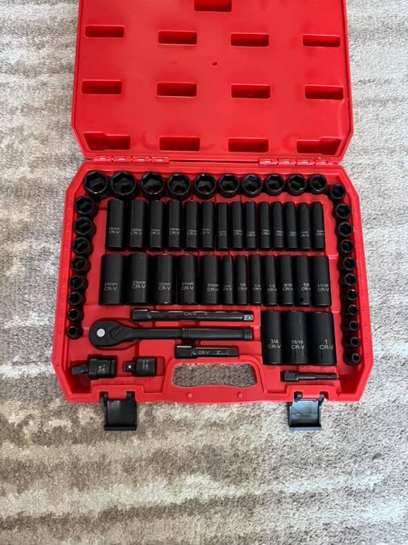 3/8” Socket Set, Drive Impact Socket Set