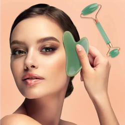 NEW — Gua Sha Stone Set 2-Pack for Sculpted, Relaxed Skin