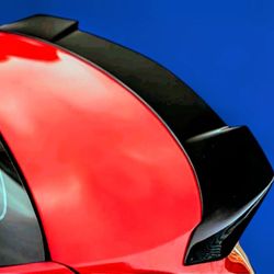 1 Black Yofer Style Duck Tail Spoiler Used