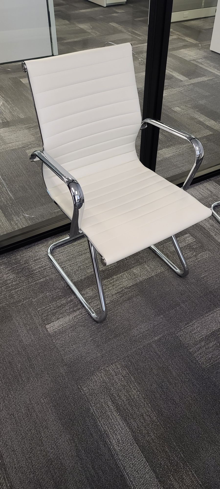 Leather Office or dining chair brand new.