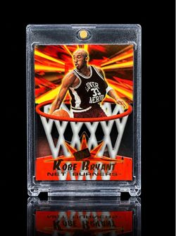 1996 Press Pass Kobe Bryant Net Burners Die Cut insert NB 13 of 45