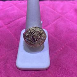 10KT Gold “Black Lives Matter” Ring 