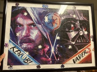 Star Wars Puzzle Frame