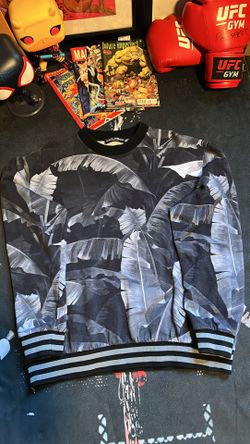 Dolce & Gabbana Banana Leaf (Black & Grey) Crewneck