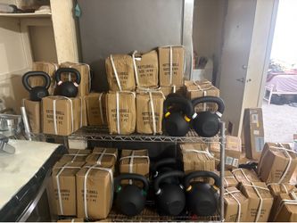 Kettlebells read description