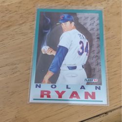 Baseball card Nolan Ryan B