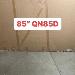 SAMSUNG 85-Inch Class QLED 4K QN85D Series Neo Quantum HDR Smart TV w/Dolby Atmos, Object Tracking Sound Lite, Motion Xcelerator, Real Depth Enhancer 