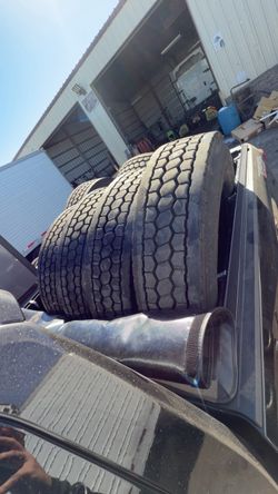 Semi truck tires
