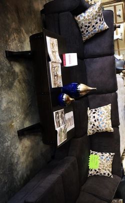 Cornell Brown Sleeper Sectional / couch /Living room set