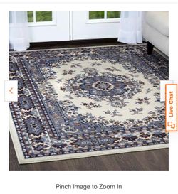 5x7 Medallion Design Rug