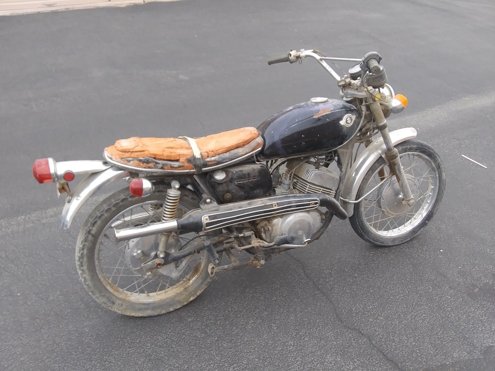 1970 suzuki t250 motorcycle