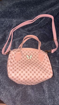 Pink handbag