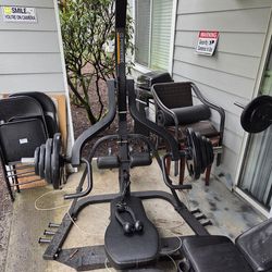 Powertec  work out gym machine