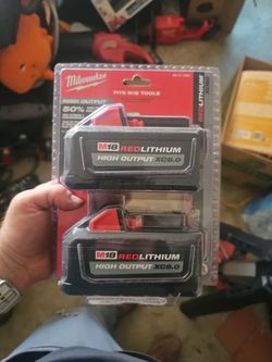 NEW Milwaukee M18 batteries