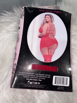 red set plus size