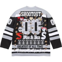 Supreme Fire & Ice Black Hockey Jersey Large