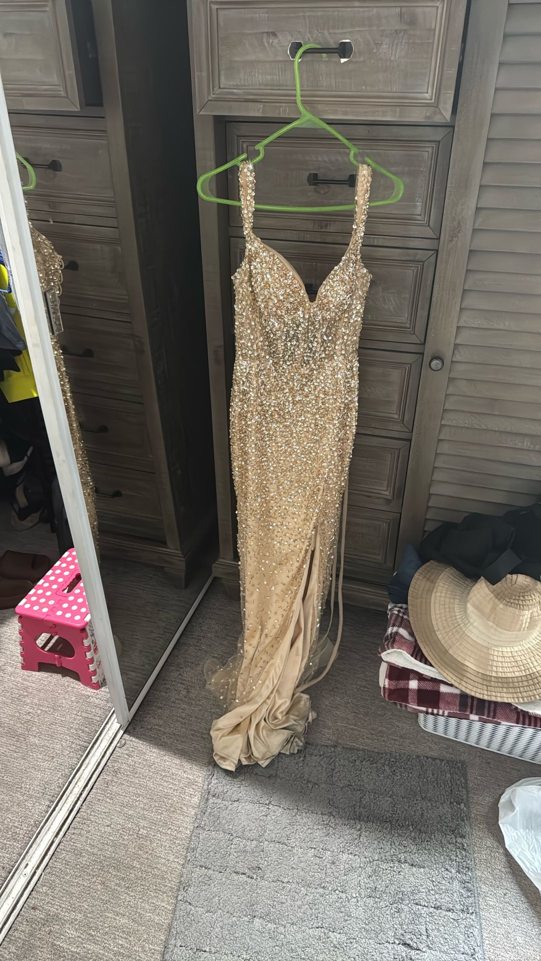 Gold Dress
