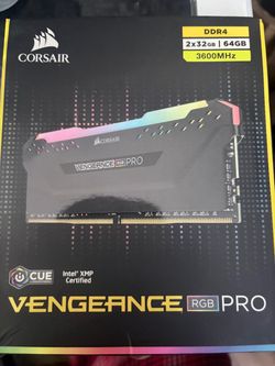 Corsair Vengeance RGB Pro 64GB DDR4 3600MHz RAM Kit
