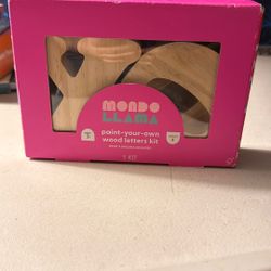 Paint Your Own Wooden Letter Kit