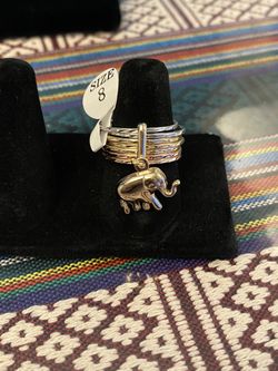 14kt gold plated ring size 8