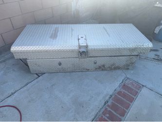 Weather Guard Aluminum Diamond Plate Truck Tool Box / Storage Box