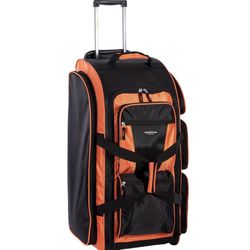 Travelers Club Xpedition 30 Inch Multi-Pocket Upright Rolling Duffel Bag