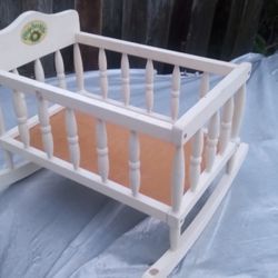 Real Wood Cabbage Patch Bassinet From 1984