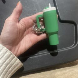 Tumbler Chapstick Keychain