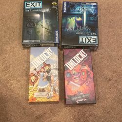 Escape Room Board Games: Exit & Unlock 