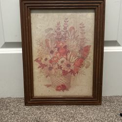 Vintage Floral Print