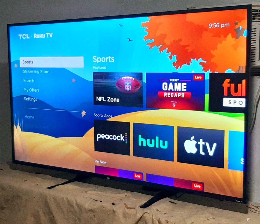 🛑TV TCL 65" 4K SMART LED HDR With APPLE TV DOLBY VISION FULL. UHD 2160p🛑 ( FREE. DELIVERY ) ⛔NEGOTIABLE🛑