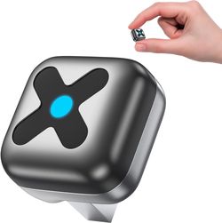 Visoud Ultra Mini Android Auto & CarPlay Wireless Adapter, Latest A9 Chip 5.8GHZ WiFi, 5.4 Bluetooth, 3-5s Auto Connect, USB-C/USB-A/Extension Cable, 