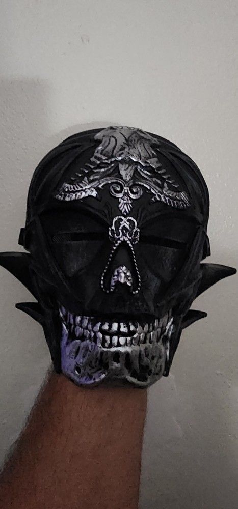Black Skull Face Mask