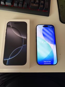 Apple iPhone 16 Pro Black Unlocked