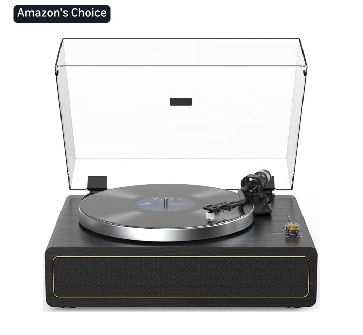 Plug and Play Turntable w/Bluetooth & Built in speakers