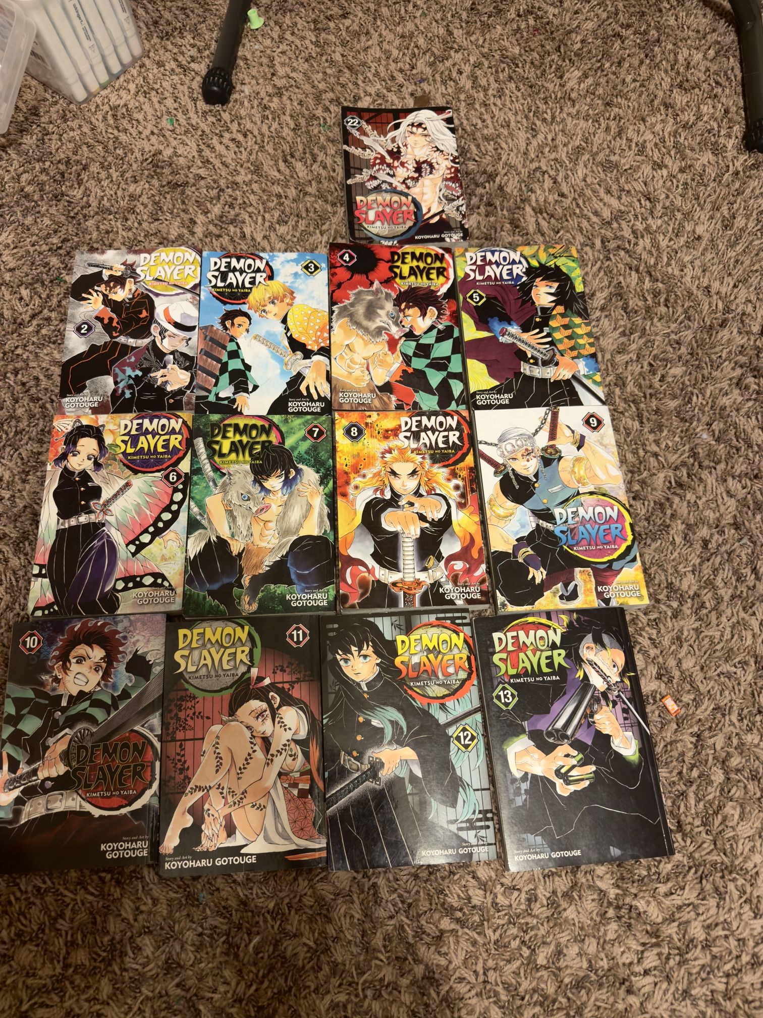 Demon Slayer Books MANGA