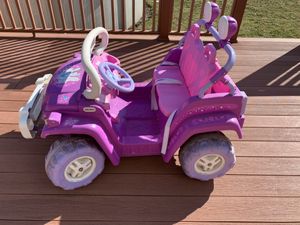 Photo Princess Jeep with (new rechargeable motorcycle battery)