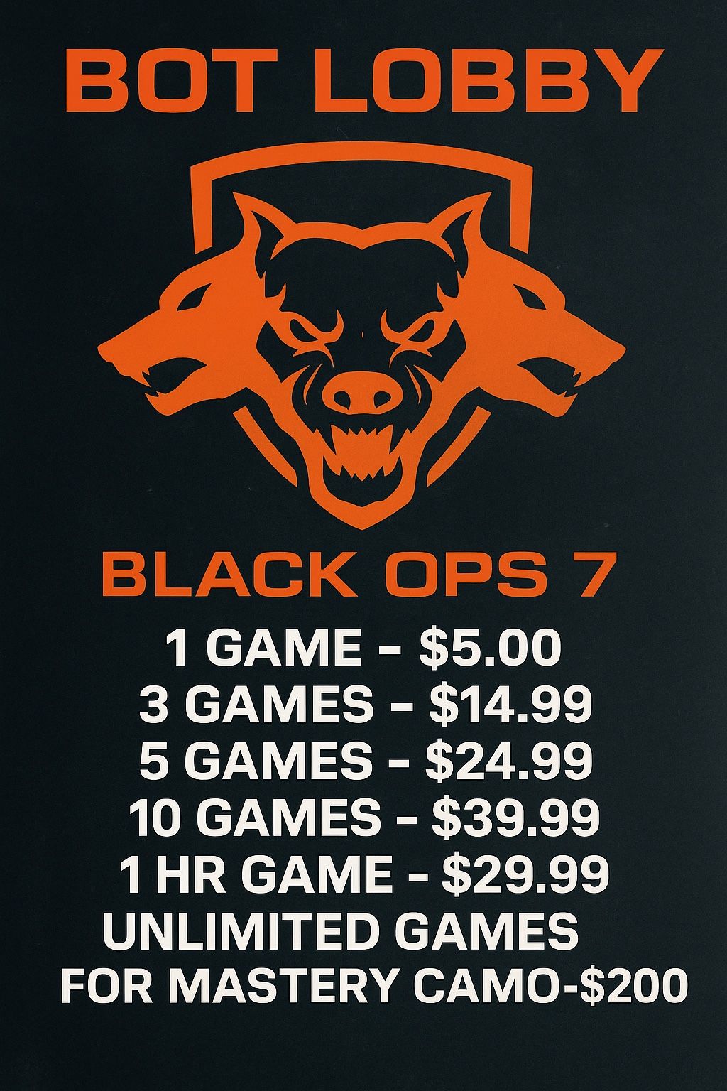 Black Ops 7 Bot Lobby’s 