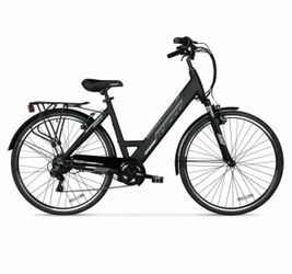 Hyper Bicycles 36V 700C Electric Commuter E-Bike, Adult, Pedal-Assist, 250W Motor, Black. BRAND NEW.
