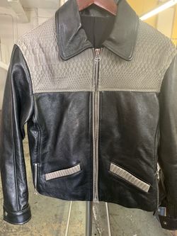 Leather jacket