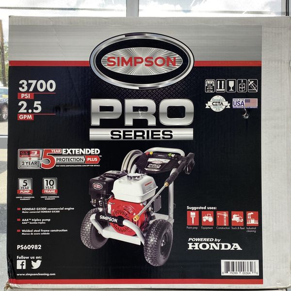 Brand New Simpson Pro Series 3700 Psi Pressure Washer For Sale In Tampa brand-new-simpson-pro-series-3700-psi-pressure-washer-for-sale-in-tampa