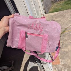 Pink Glittery Valley Bag 