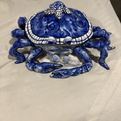 Vintage Crab Stoneware 