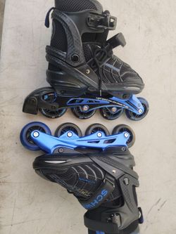 Scwinn sz 6 skates  black and blue