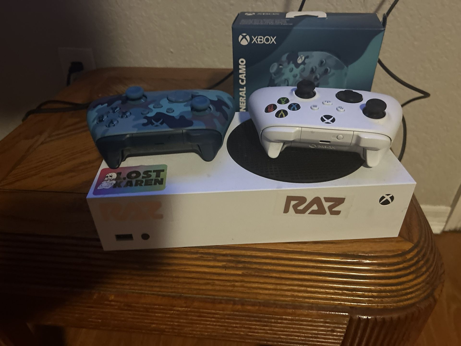 XBOX SERIES S 512GB With 2 Brand New Controllers.