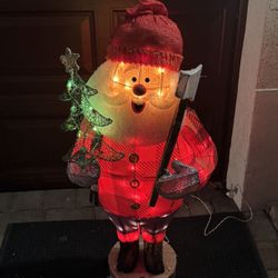 Yukon Cornelius Light Up Christmas Yard Decor 41” High