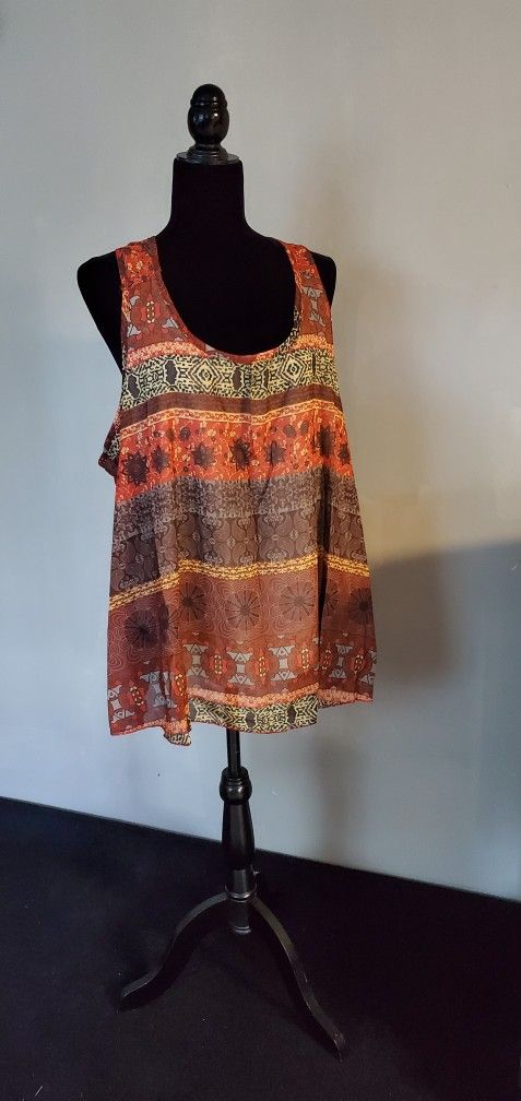 Women's Chiffon Lined Halter Top