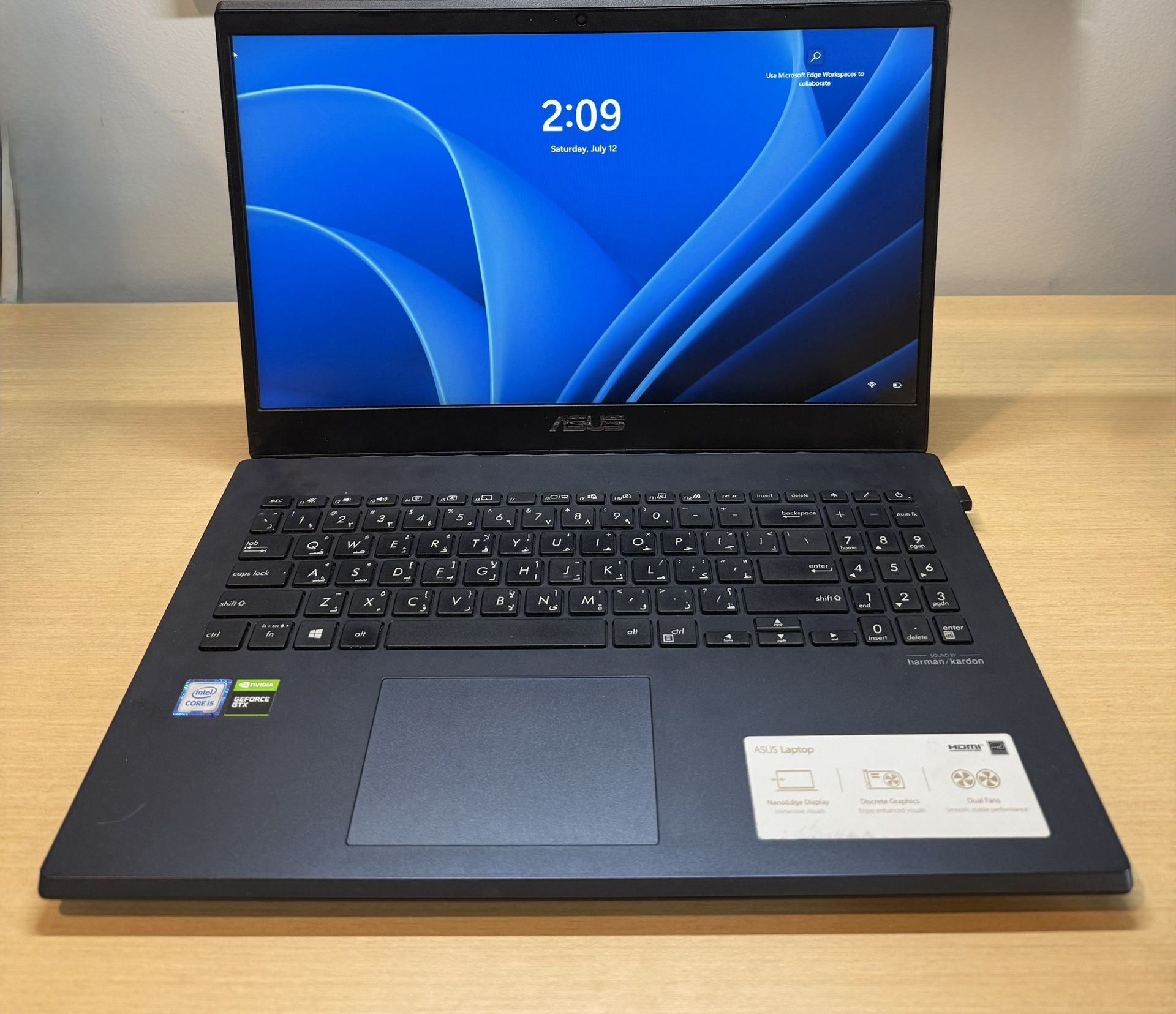 ASUS X571GT i5-9300H / GTX 1650 / 256GB SSD + 1TB HDD + Logitech Mouse